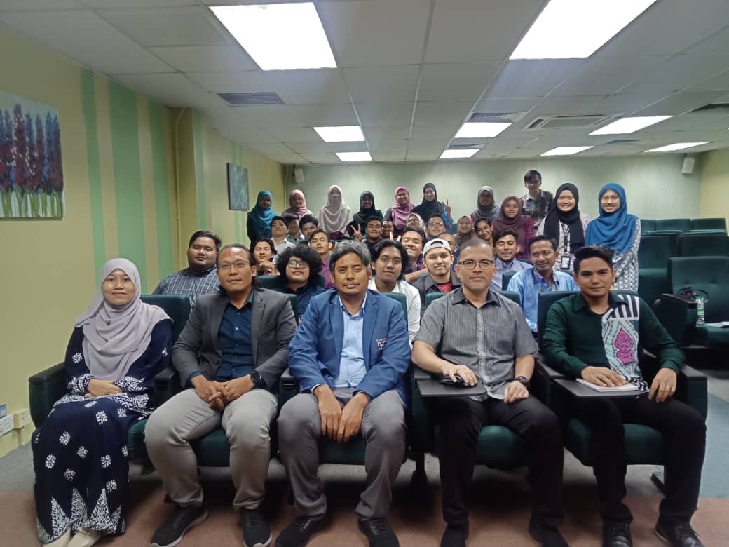 Industrial talk with Cybersecurity Malaysia